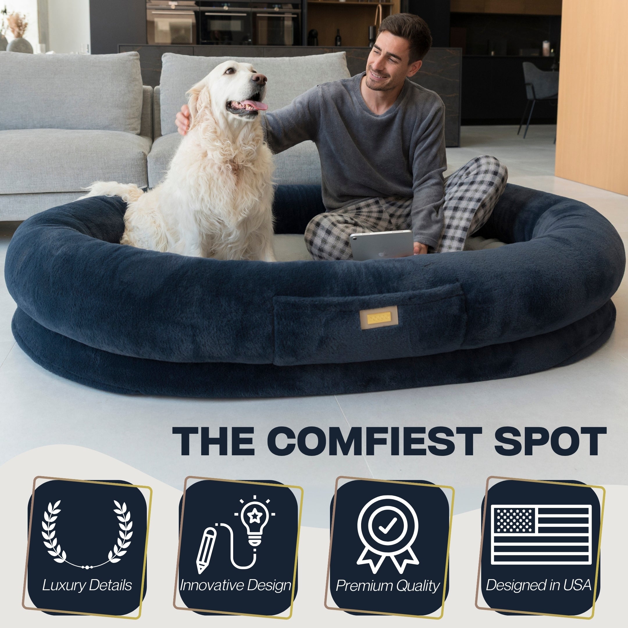 Human Dog Bed