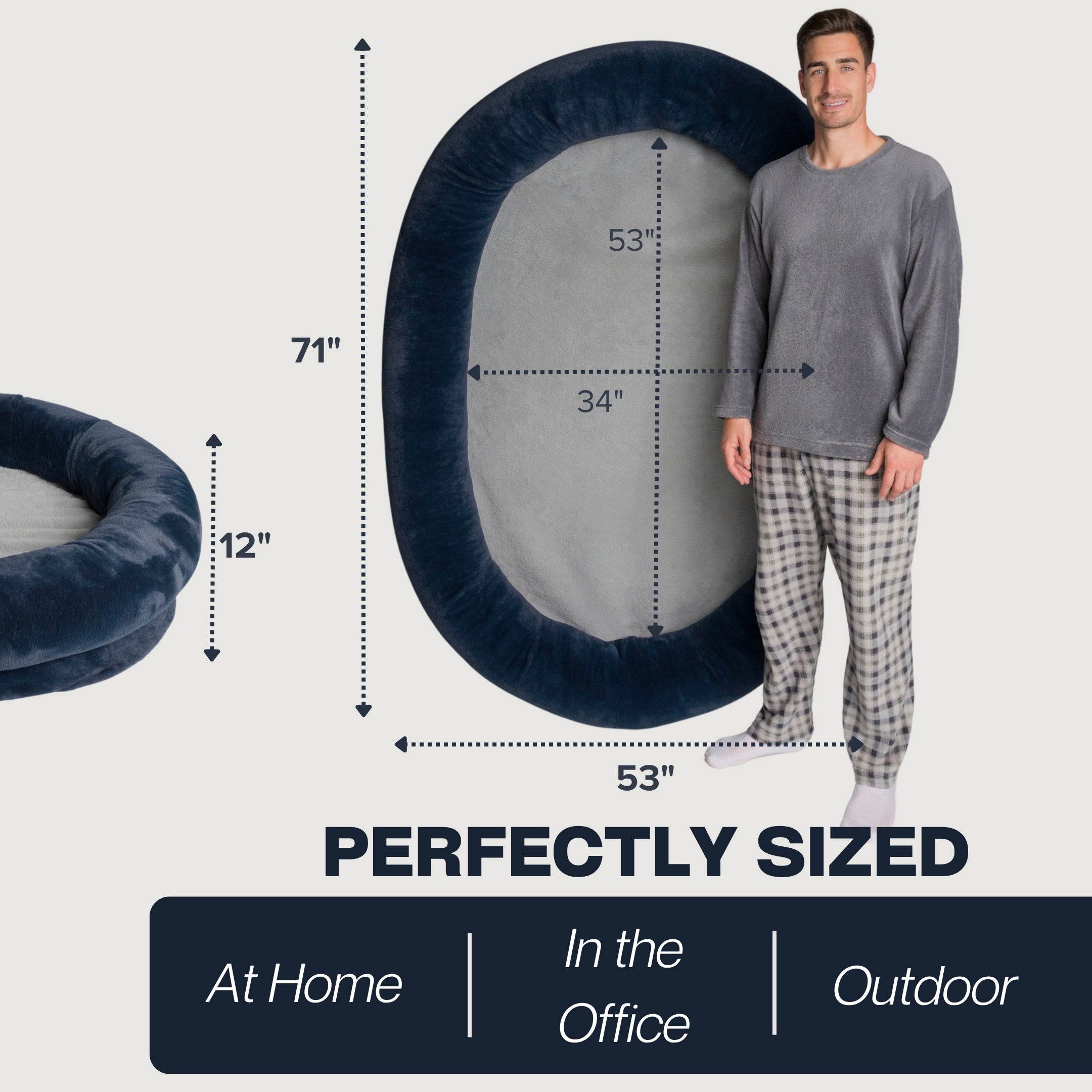 Human Dog Bed